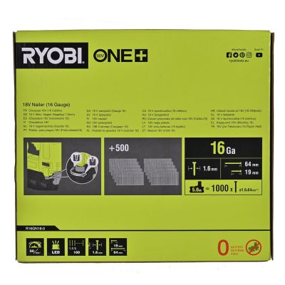11. 18V ONE+ R16GN18G RYOBI Akku-Nagler