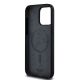 7. DKNY Liquid Silicone MagSafe iPhone 13 Pro Max Hülle mit weißem Logo-Aufdruck – Schwarz