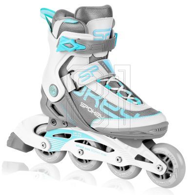 Spokey Prime Pro WH/TQ 40 926968 Inlineskates