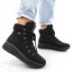 3. Wasserdichte, gefütterte Damen-Trekkingschuhe in Schwarz Rieker 48034-00
