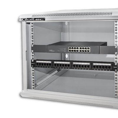 9. QOLTEC Rack-Schrank 19" | 9 HE | 600 x 500 x 600 mm