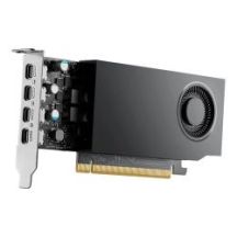 PNY NVIDIA A1000 8 GB GDDR6 128-Bit, Low Profile, PCIe 4.0 x8, Einzelsteckplatz, 4 x Mini DisplayPort 1.4a, 50 W, LP-Blende, 4 x mDP-zu-DP-Adapter, Einzelhandelspreis