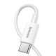 3. Baseus Superior Series 20W USB-C - Lightning PD Kabel 0,25m - Weiß