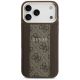 3. Guess 4G Stripe MagSafe Hülle für iPhone 17 Pro Max - Braun