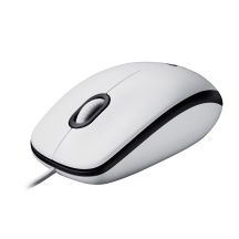 Logitech M100 Weiße Maus