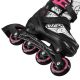 8. NH10907 4-in-1 Rollschuhe mit verlängerten Hockeykufen, Farbe Rosa, Größe M (35-38), Nils Extreme