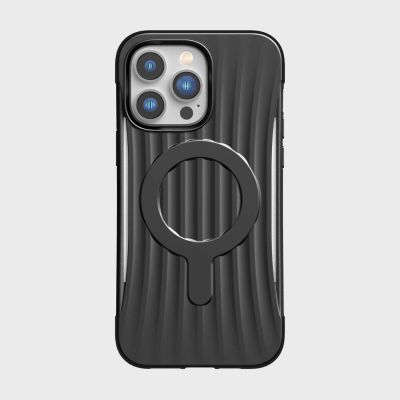 8. Raptic X-Doria Clutch Case iPhone 14 Pro Max mit MagSafe Rückseite schwarz