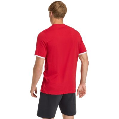 3. Herren adidas Entrada 26 T-Shirt rot JZ6676