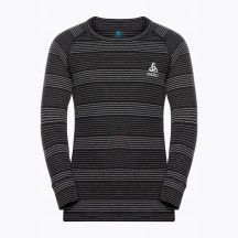 Odlo Set long ACTIVE WARM ECO SET Kinder Unterwäsche-Set Gr. 164cm Schwarz-Grau