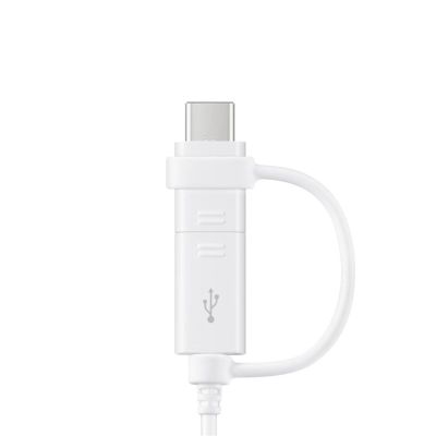2. Samsung Combo EP-DG930DWEGWW Kabel USB-A / Micro-USB - USB-C 1,5 m - Weiß