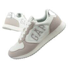 Gap Damen-Sportschuhe Nashville Arch Logo Sneaker, modisch und bequem, weiß-beige