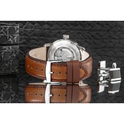 7. Herrenuhr ZEPPELIN New Captain's Line Automatic 8662-3 + BOX