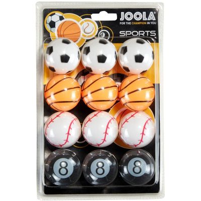 3. JOOLA BALLSET SPORTS TISCHTENNISBÄLLE 12 STÜCK