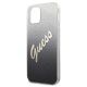 6. Guess, GUHCP12MPCUGLSBK iPhone 12/12 Pro 6,1" schwarz/schwarzes Hardcase Glitter Gradient Script