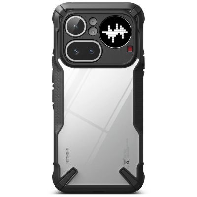 3. Ringke Fusion X Hülle für das Nothing Phone 4A Pro – transparent und schwarz
