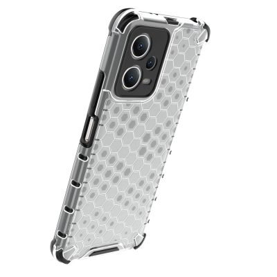18. Wabenhülle für Xiaomi Redmi Note 12 5G / Poco X5 5G gepanzerte Hybridhülle blau