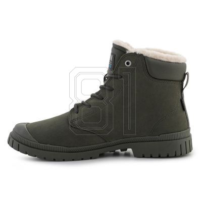 5. Palladium SP20 Cuff Leather Waterproof WL U 79067-325-M Olive Night Schuhe