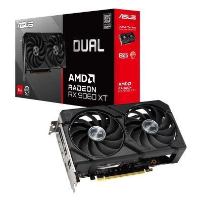 17. ASUS DUAL-RX9060XT-8G AMD Radeon RX 9060 XT 8 GB GDDR6