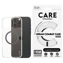CARE by PanzerGlass Flagship Case iPhone 16 Pro Max 6,9" schwarz/schwarz MagSafe 1348