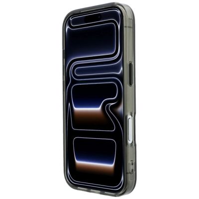 5. BMW Logo-Schutzhülle mit mattierter IML-Oberfläche und Metalllogo (MagSafe) für iPhone 18 Pro Max / 17 Pro Max – Grau