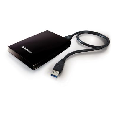 3. Verbatim 53177 Externe Festplatte (2 TB; 2,5"; USB 3.0; 5400 U/min; Schwarz)