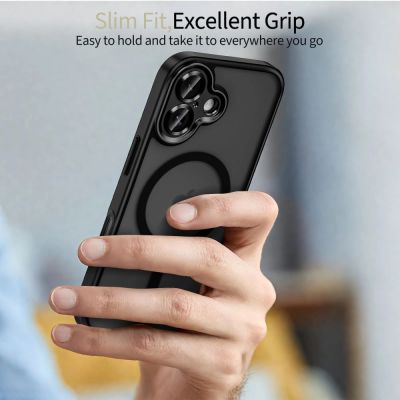 5. Tech-Protect MagCam MagSafe Case für iPhone 17 - Mattschwarz