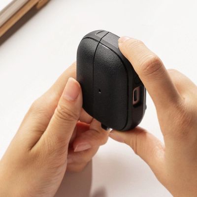 4. Ringke Onyx MagSafe Case für Samsung Galaxy Buds 3 / 3 Pro - Schwarz