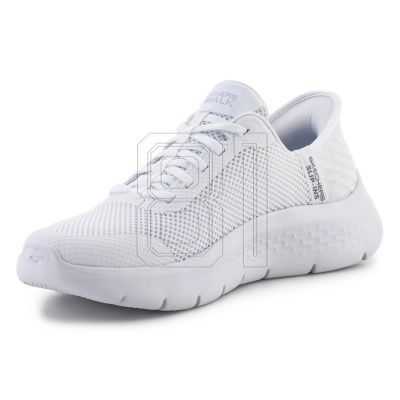 3. Skechers Slipper: GO Walk Flex - Grand Entry W 124836-WHT
