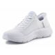 3. Skechers Slipper: GO Walk Flex - Grand Entry W 124836-WHT