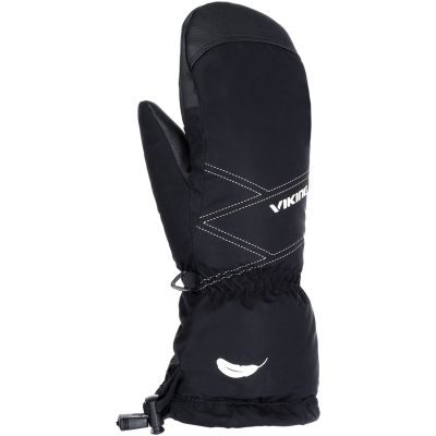 VIKING Strix Mitten Bergsteiger-Daunenhandschuhe für Damen, Schwarz, Größe 5