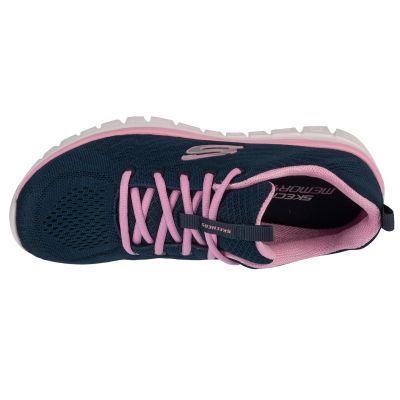 3. Skechers Graceful - Get Connected 12615-NVPK Marineblau 36