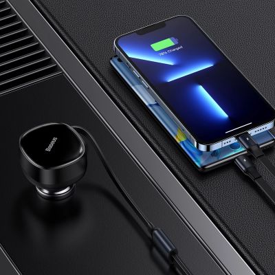 10. Baseus Enjoyment 2in1 Autoladegerät 30W schwarz (CGTX000001)