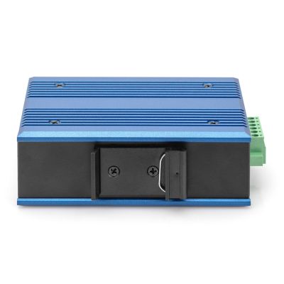 10. Industrieller Medienkonverter 1000Base-TX - 1000Base-FX SFP (ohne Modul) DIN erweiterter Temperaturbereich