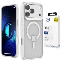 3mk Smoke MagCase für iPhone 17 Pro Max - Weiß-Transparent