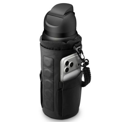 7. Spigen Magnetische Trinkflaschenhalterung für Wasserflasche, Handy, Schlüssel – Schwarz