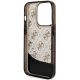 7. Guess GUHCP14LLC4PSGK iPhone 14 Pro 6.1" schwarz/schwarz Hardcase Liquid Glitter 4G Transculent