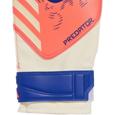 13. adidas Predator Glove Training Torwarthandschuhe Weiß und Orange JN5355