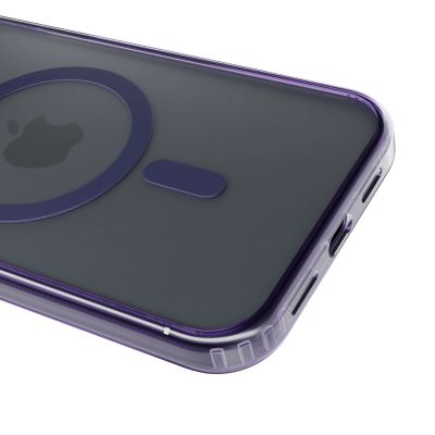 5. 3mk Frosty MagCase Lila Hülle für Apple iPhone 16 Pro Max - Lila