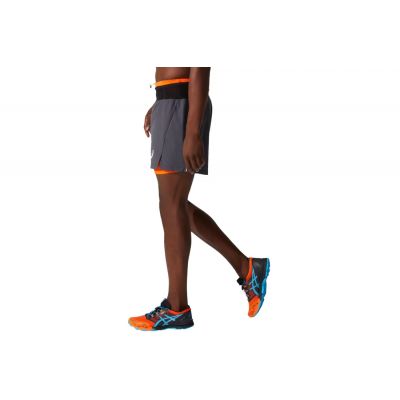 2. Asics Fujitrail Short 2011B898-020 Grau XS