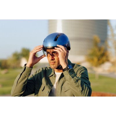 11. HJC CALIDO PLUS Fahrradhelm Schwarz METAL BLACK rM