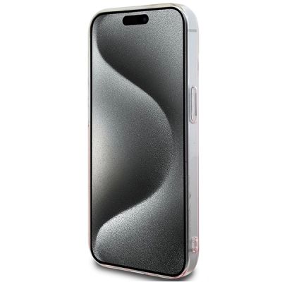 5. Hello Kitty IML Gradient Electrop Kitty Head Hülle für iPhone 15 – Rosa