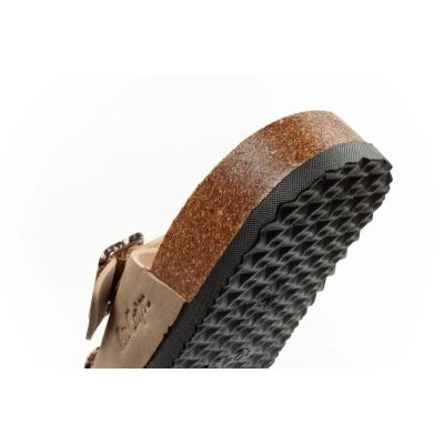 7. Lee Cooper Damen-Slipper, khaki, bequem, leicht