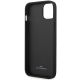 7. Hülle BMW BMHCP14S22RFGR iPhone 14 6.1" Burgund/Burgund Leder Rautenmuster