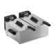 Tristar Doppelfritteuse | FR-9342 | Leistung 3600 W | Fassungsvermögen 6 l | Silber