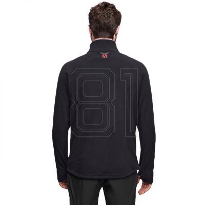 7. Alpinus Kerkis Fleece-Sweatshirt Tactical M MK18884 mit durchgehendem Reißverschluss