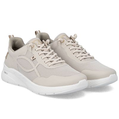 4. Beige Damen-Sportschuhe Rieker M8551-60