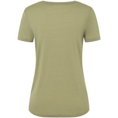 2. Damen-Kurzarmshirt SUPER.NATURAL Etretat Cliffs Tee, grün