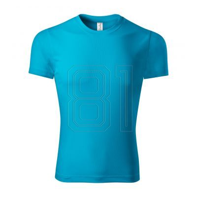 3. Piccolio Pixel T-Shirt M MLI-P8144 türkis