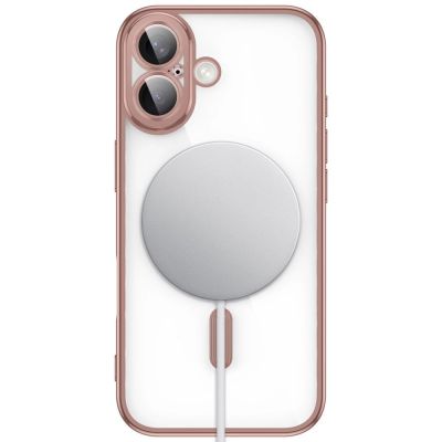 4. Tech-Protect MagFlex Hülle für iPhone 17 – Transparentes Rosa
