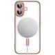 4. Tech-Protect MagFlex Hülle für iPhone 17 – Transparentes Rosa